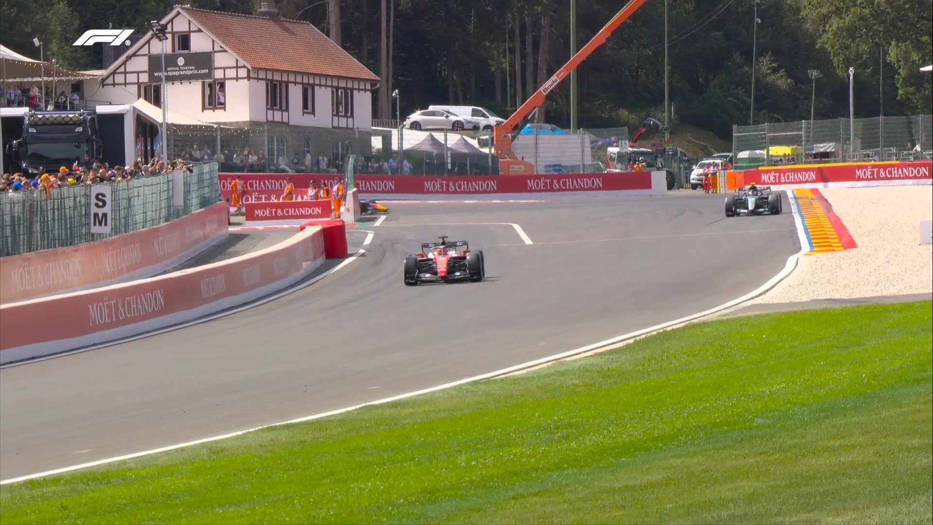 GP da Bélgica F1: Ferrari lucra com o VSC