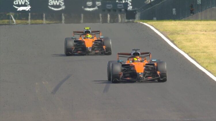 GP da Hungria F1: McLaren na frente, concorrência perde tempo