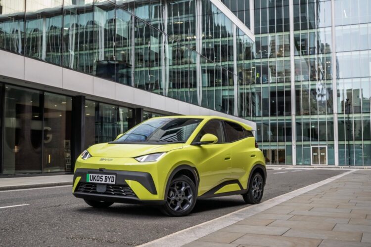 BYD prepara citadino elétrico para a Europa