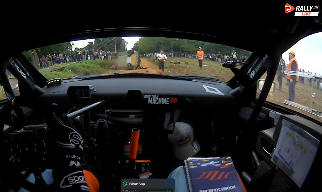 WRC, Rali do Paraguai/PEC21: troço interrompido, acidente de Takamoto Katsuta