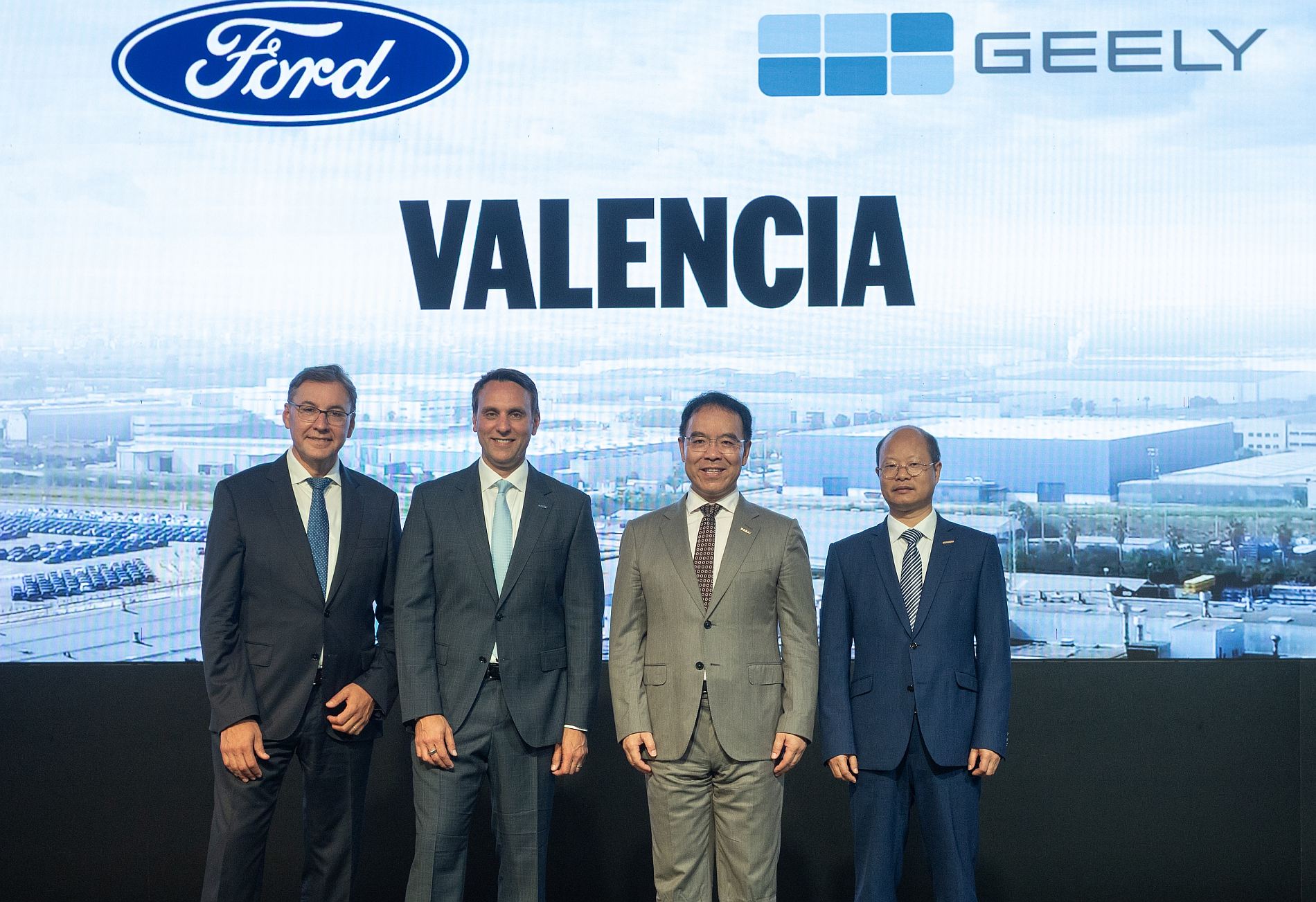 Ford e Geely parceiras em Valência