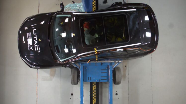 Geely supera exigências Euro NCAP
