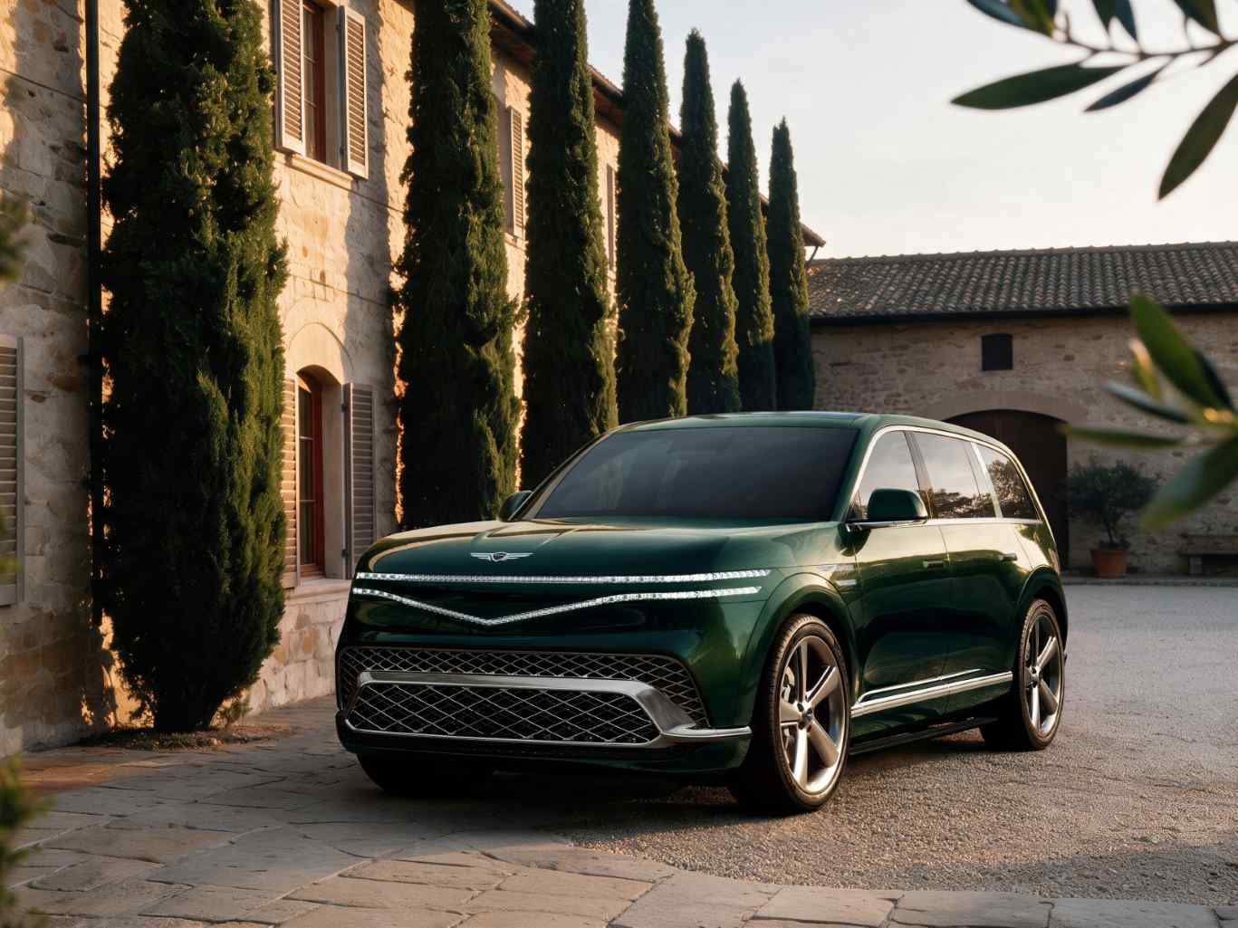 GV90: Genesis tem SUV elétrico de luxo