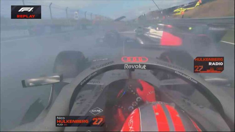 GP Países Baixos F1: Hülkenberg evita por pouco colisão com Bortoleto
