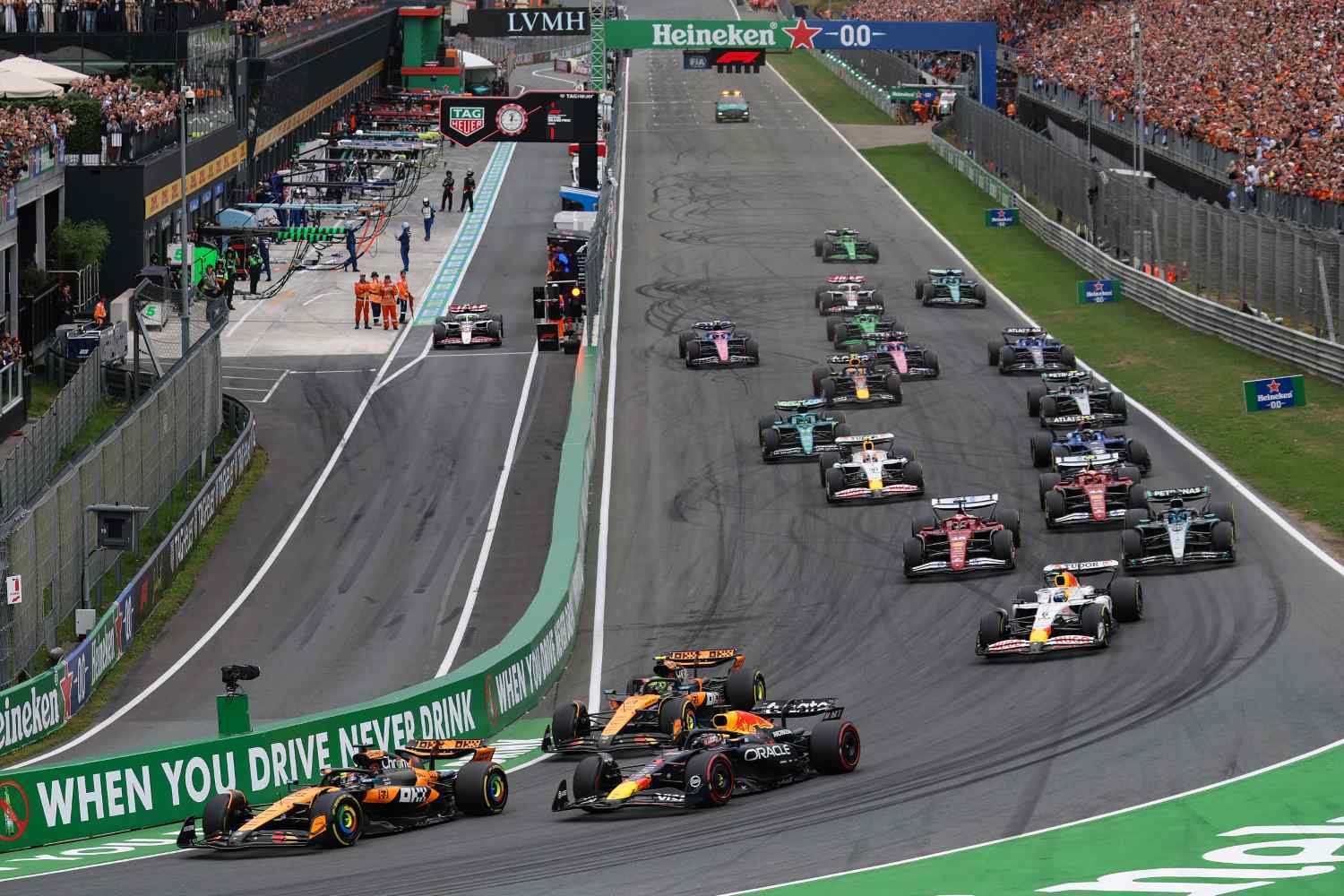 GP dos Países Baixos F1, horários, TL1 11h30, Qualificação Sprint – 15h30
