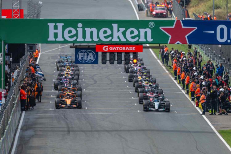 GP Países Baixos F1: Grelha de partida atualizada, corrida às 14h00