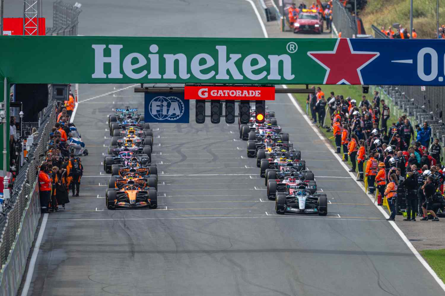 GP Países Baixos F1: Grelha de partida atualizada, corrida às 14h00
