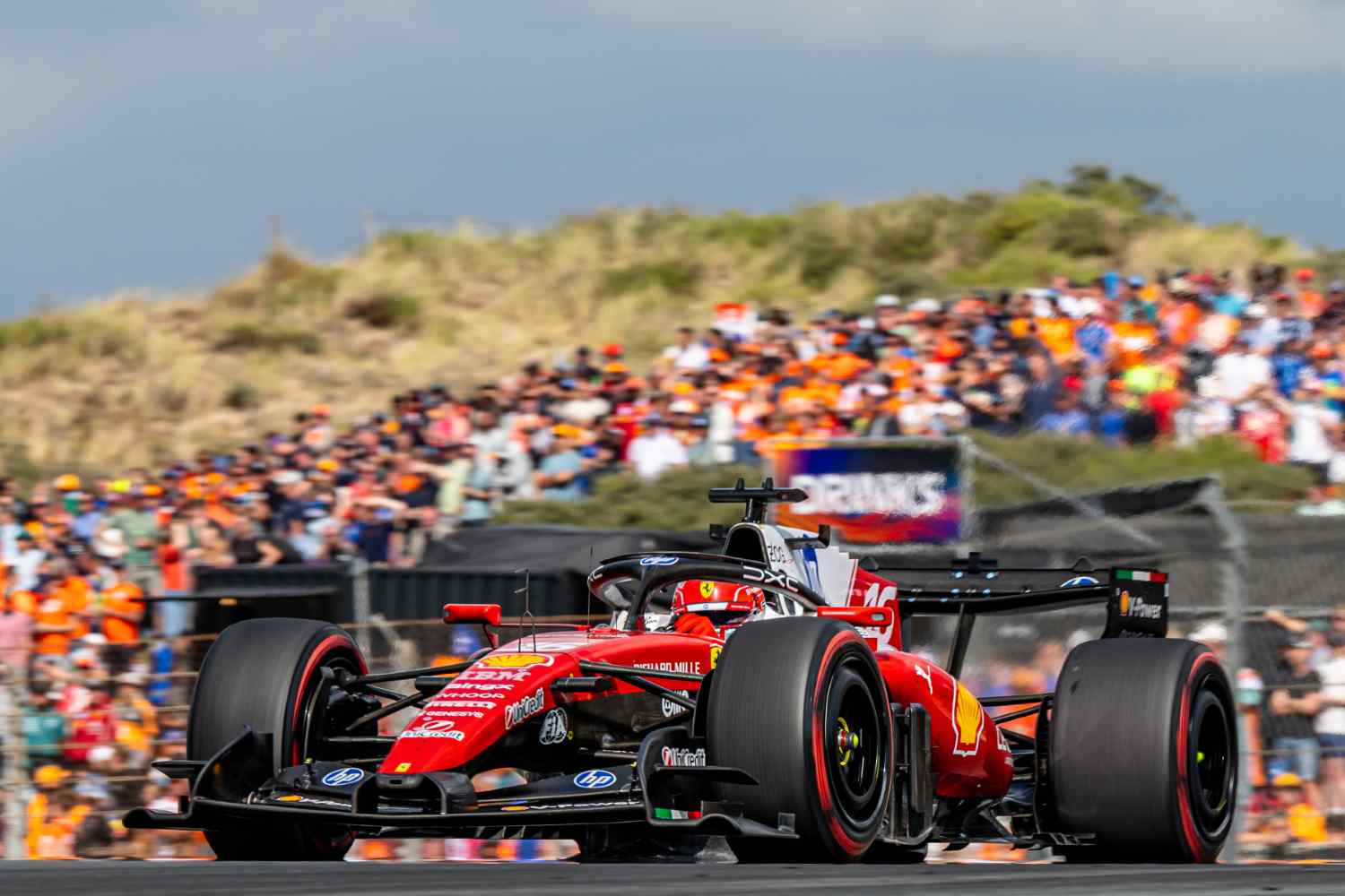 GP Países Baixos F1: Erro de cálculo e falta de ritmo, qualificação volta a assombrar a Ferrari