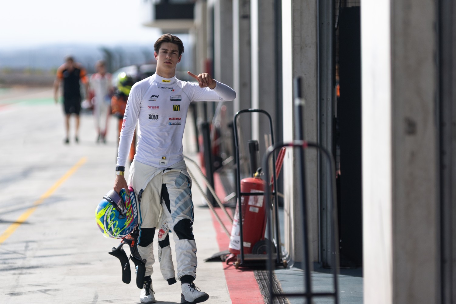 Noah Monteiro na nova Jaguar Academy