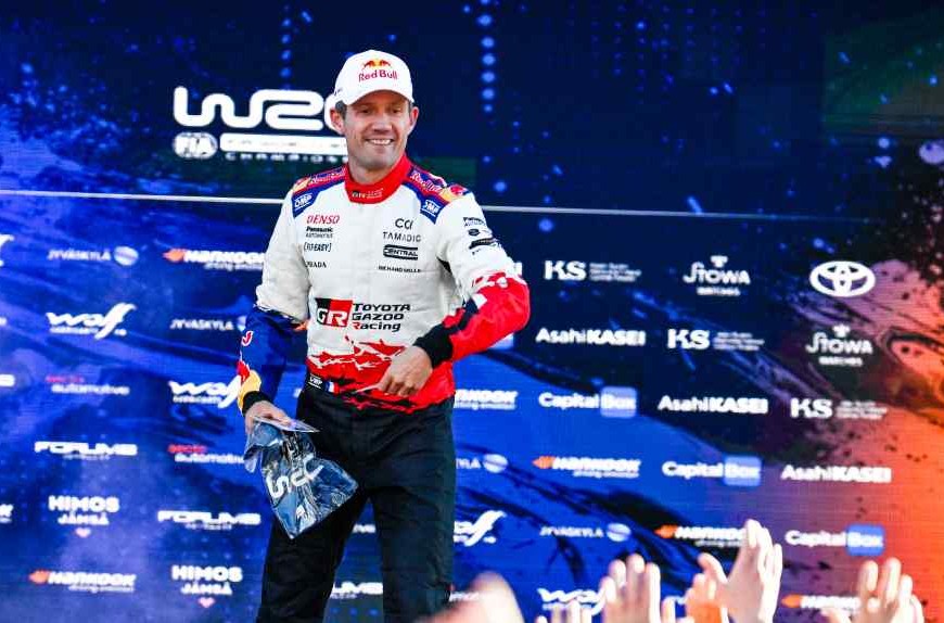 Sébastien Ogier reage após aparatoso acidente no Rali da Finlândia e tranquiliza adeptos