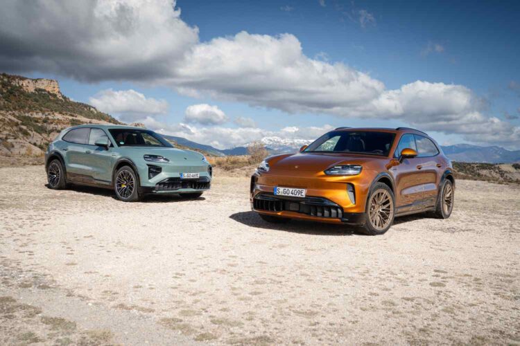 Pirelli P Zero aceleram Porsche Cayenne Electric