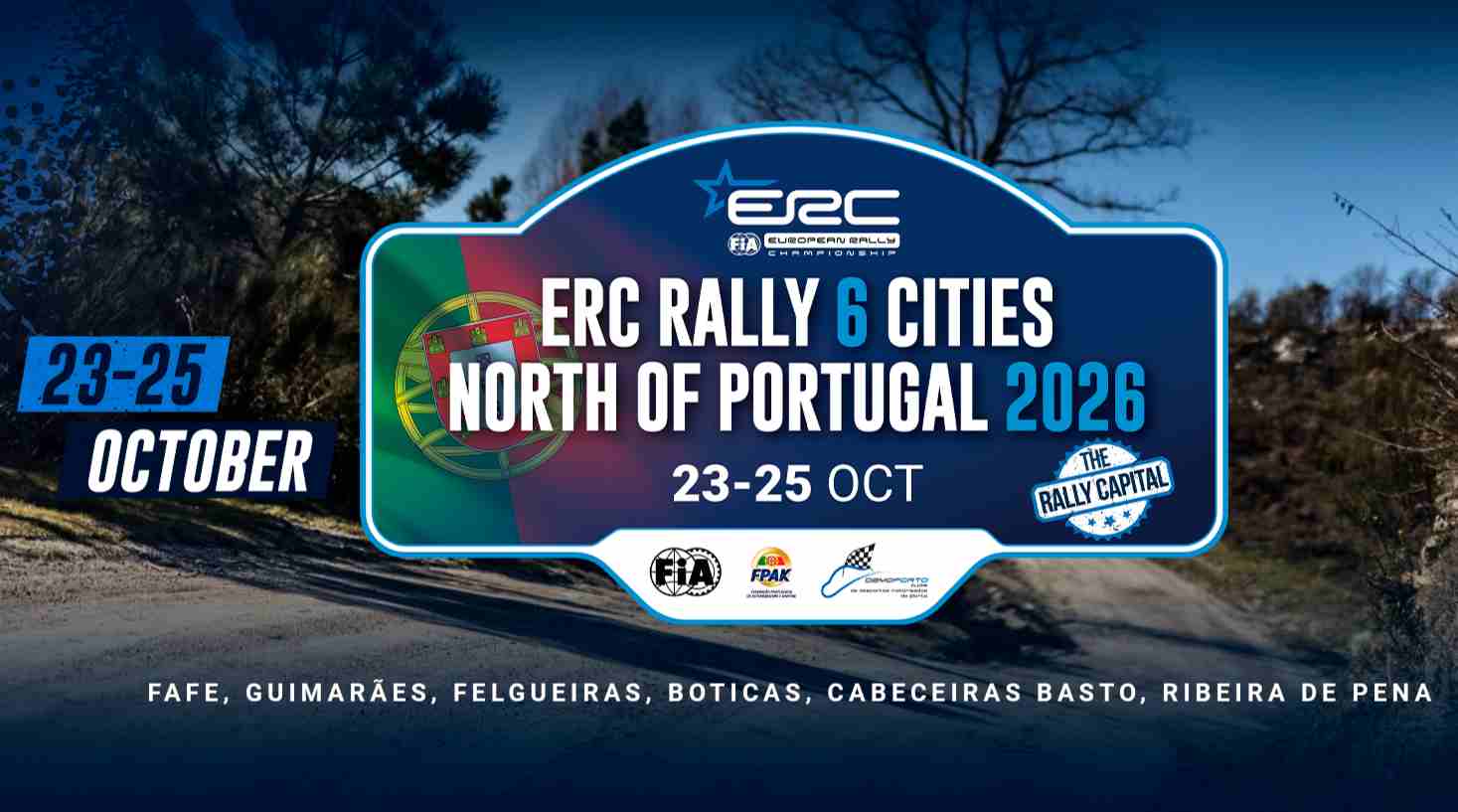 Rally Six Cities North of Portugal revela percurso com 17 provas especiais em Fafe