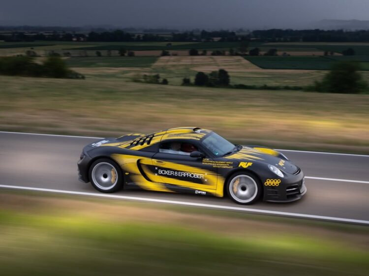 RUF apresenta motor V8 “boxer”