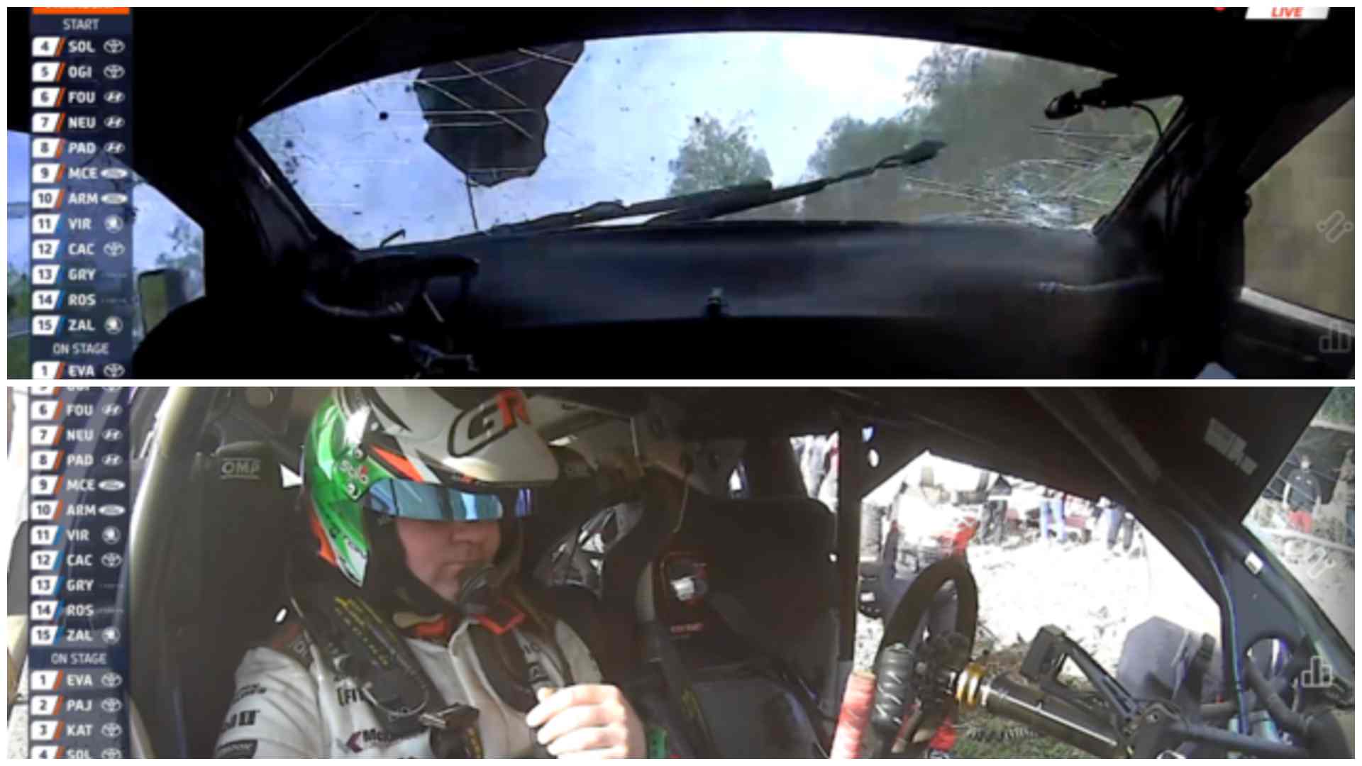 WRC, Rali do Paraguai/PEC1: ‘Taka’ Katsuta abandona rali após acidente nos primeiros quilómetros