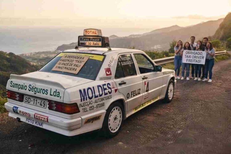 A saudosa última viagem do Táxi mais rápido da Madeira: Quando o 190E 2.3-16 pendurou o Taxímetro