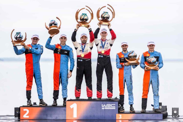 Aproximação implacável: a 20 pontos da liderança, Sami Pajari aperta o cerco a Elfyn Evans