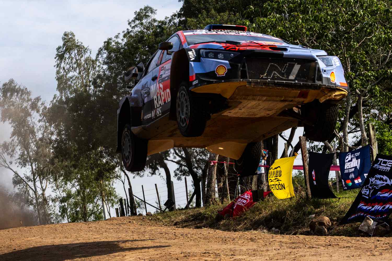 WRC, Rali do Paraguai/PEC11: Depois da tempestade, a bonança, tudo igual na frente, Fourmaux vence troço