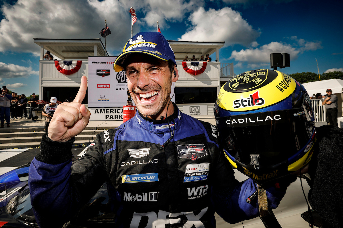 IMSA: As lágrimas de Filipe Albuquerque após a vitória em Road America