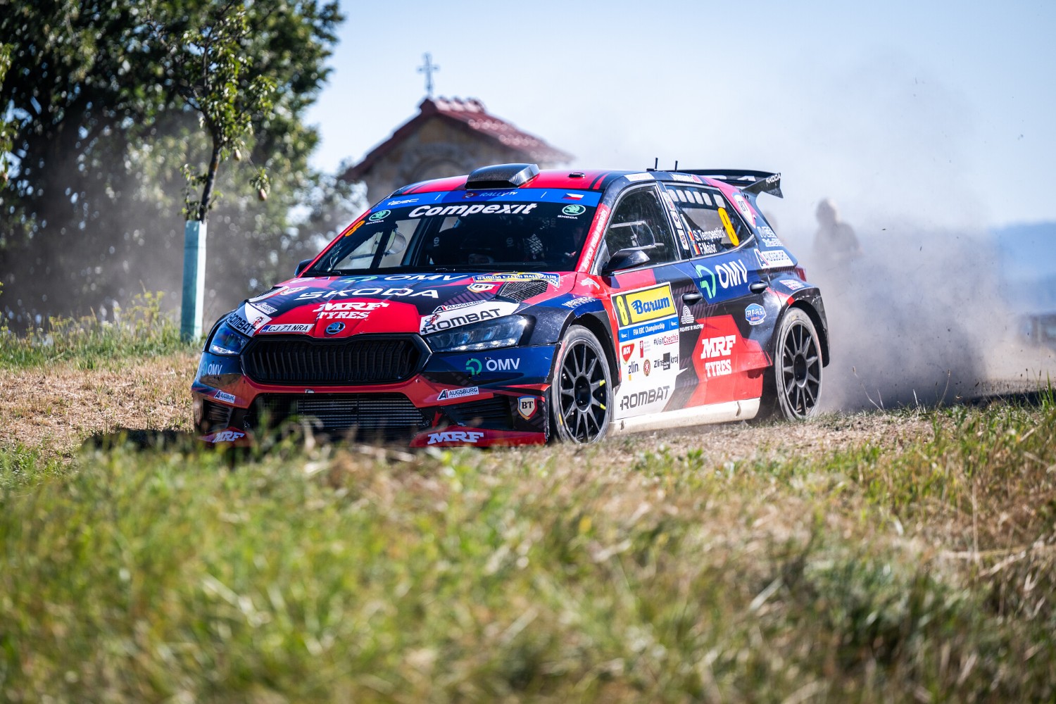 ERC, Barum Czech Rally Zlín: Simone Tempestini lidera a Qualificação