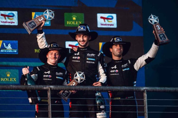 António Félix da Costa alcança primeiro pódio pela Alpine no WEC, em Austin: “um bom dia para a equipa”