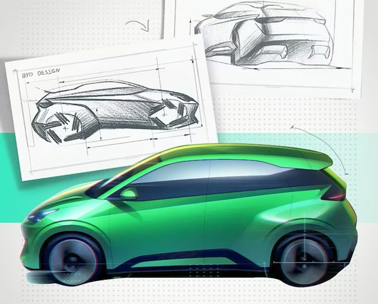 BYD Dolphin Surf vai ficar maior