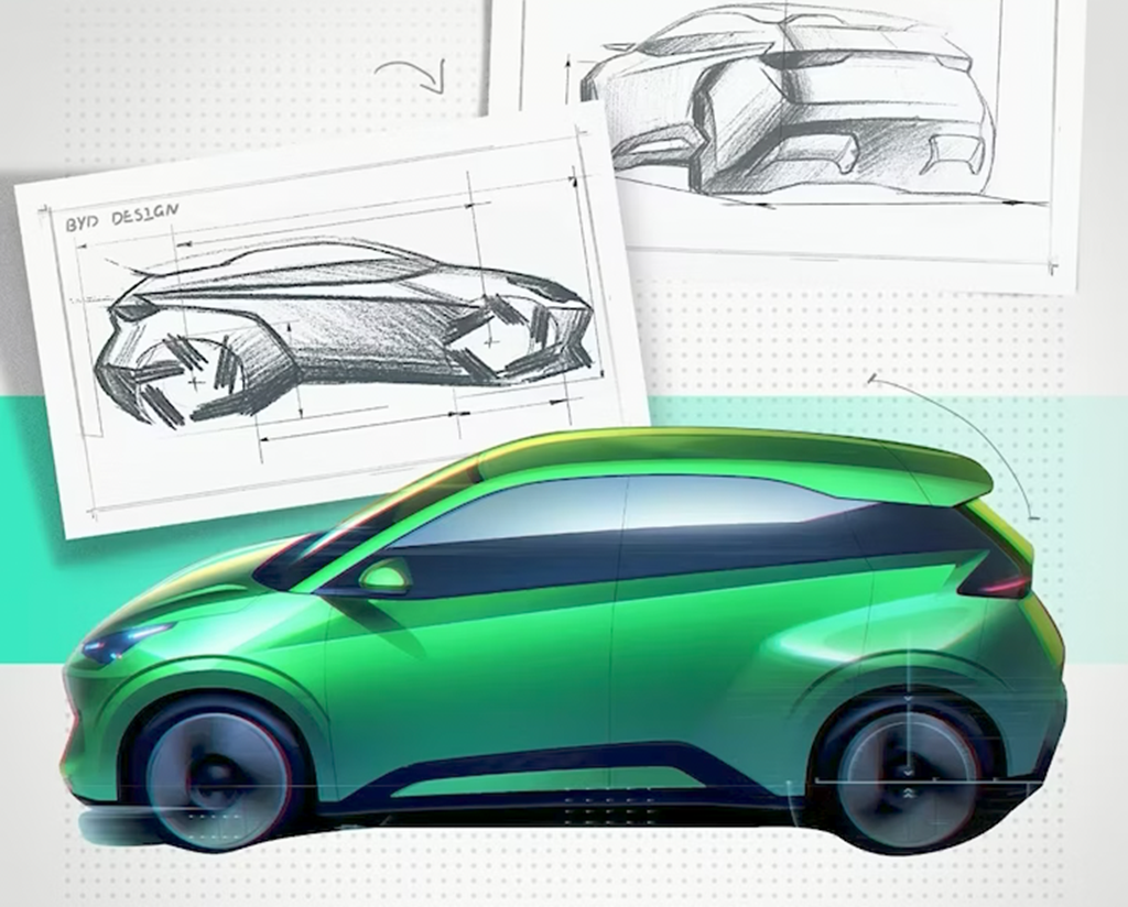 BYD Dolphin Surf vai ficar maior