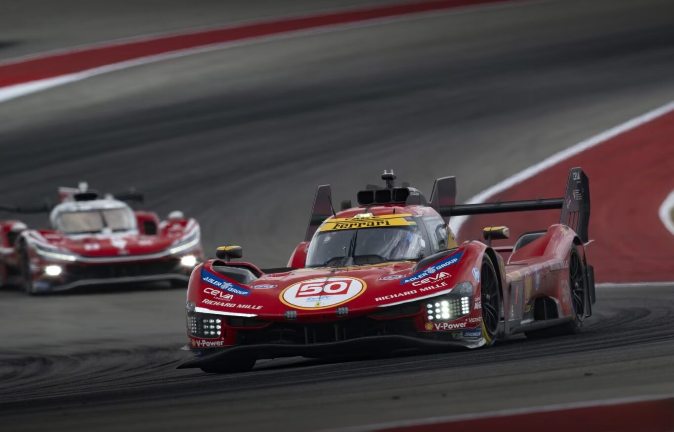 WEC: Ferrari vence Lone Star Le Mans após reviravolta a dez minutos do fim, Félix da Costa no pódio