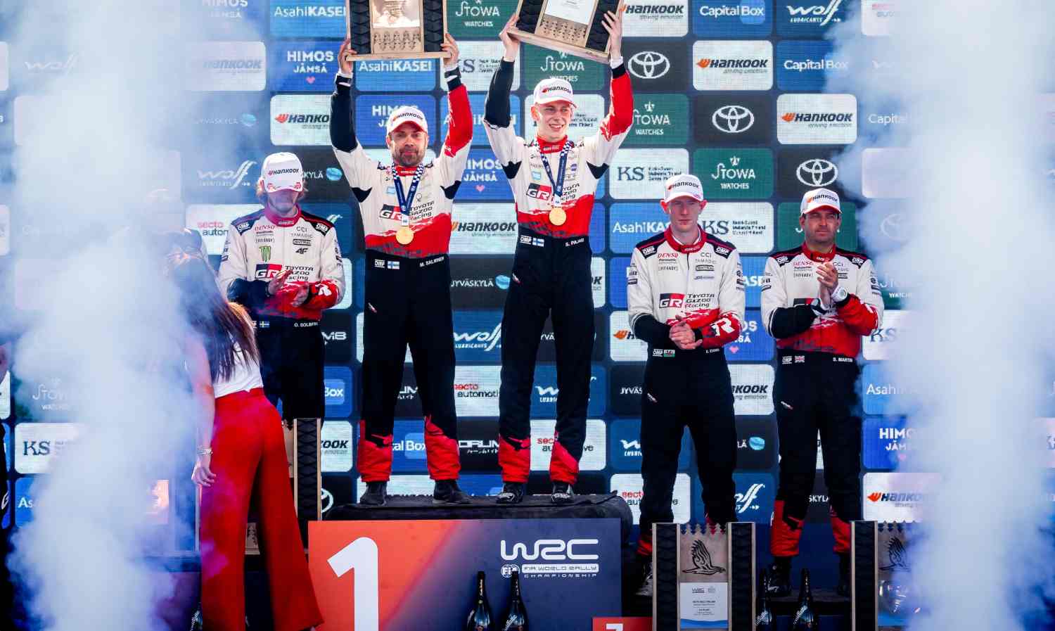 WRC: Trio para o título