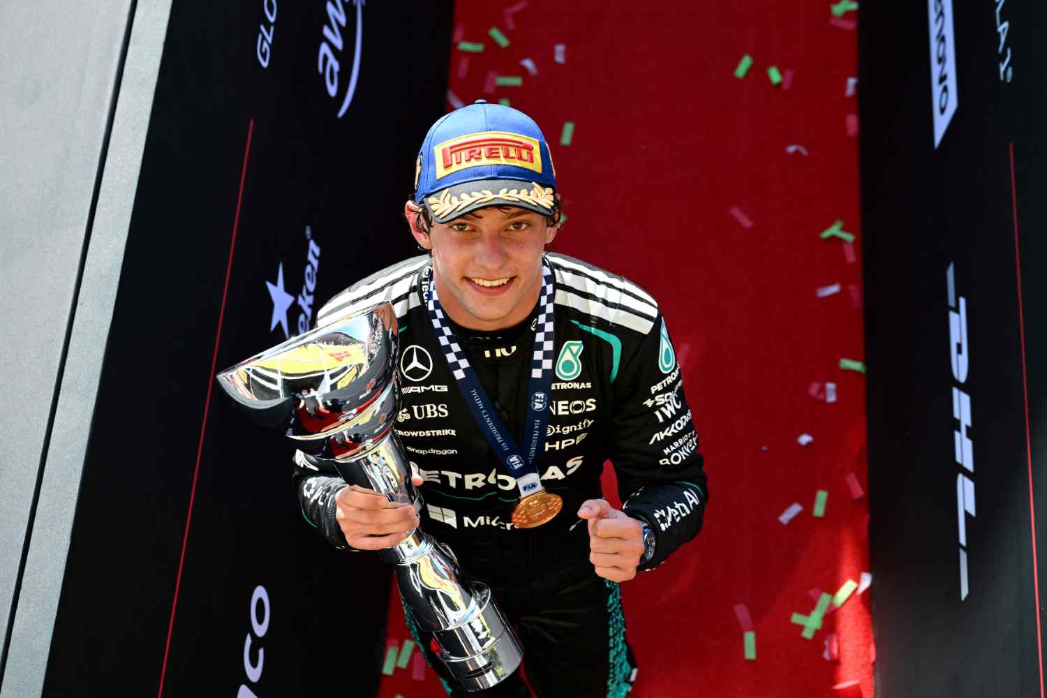 GP Itália F1, Kimi Antonelli, de 19º para primeiro: “é um sonho tornado realidade”