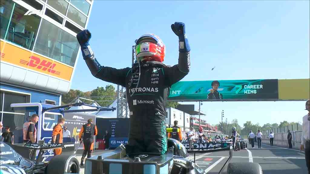 GP Itália F1, Kimi Antonelli vence em Monza após recuperação histórica: “nunca podia ter imaginado”