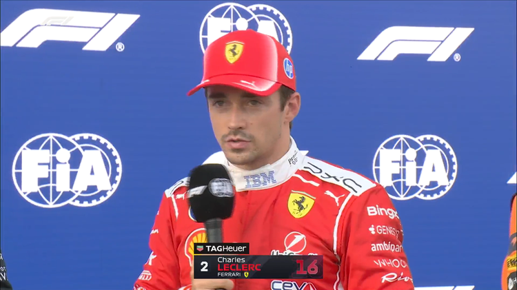 GP Azerbaijão F1, Charles Leclerc: “Diferença é muito maior do que antecipávamos”