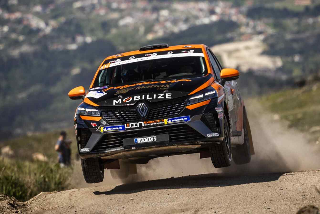Challenge Clio Rally5: três primeiros classificados separados por 11 pontos