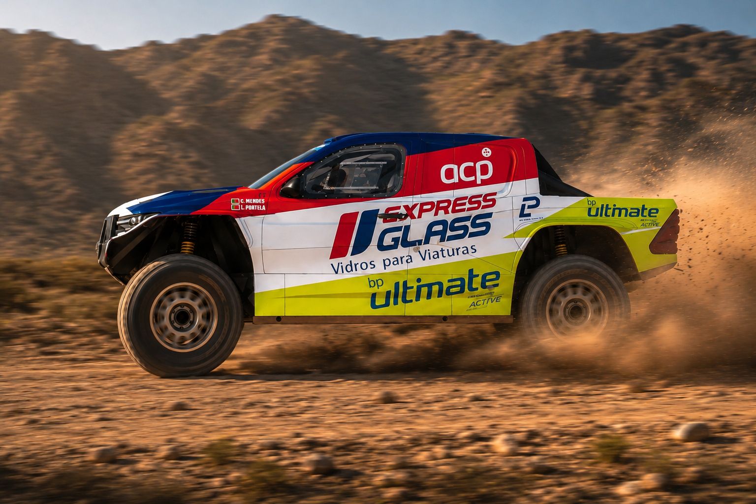 Luís Portela Morais estreia-se na categoria Ultimate na Baja Aragon numa Toyota Hilux T1+