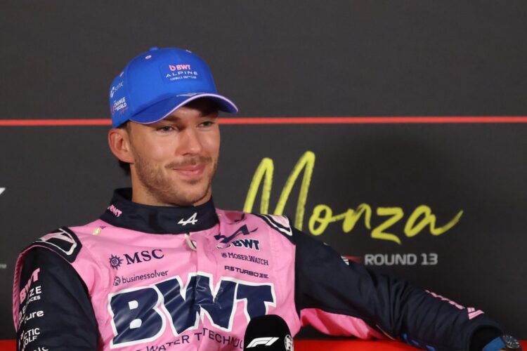 GP Itália, Monza: Faz hoje seis anos que Pierre Gasly venceu em Monza. Será que repete?