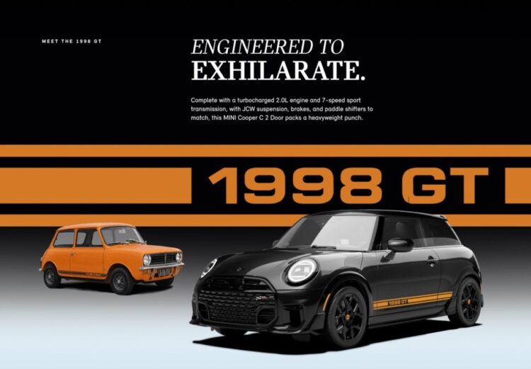 Mini 1998 GT Edition só para os EUA