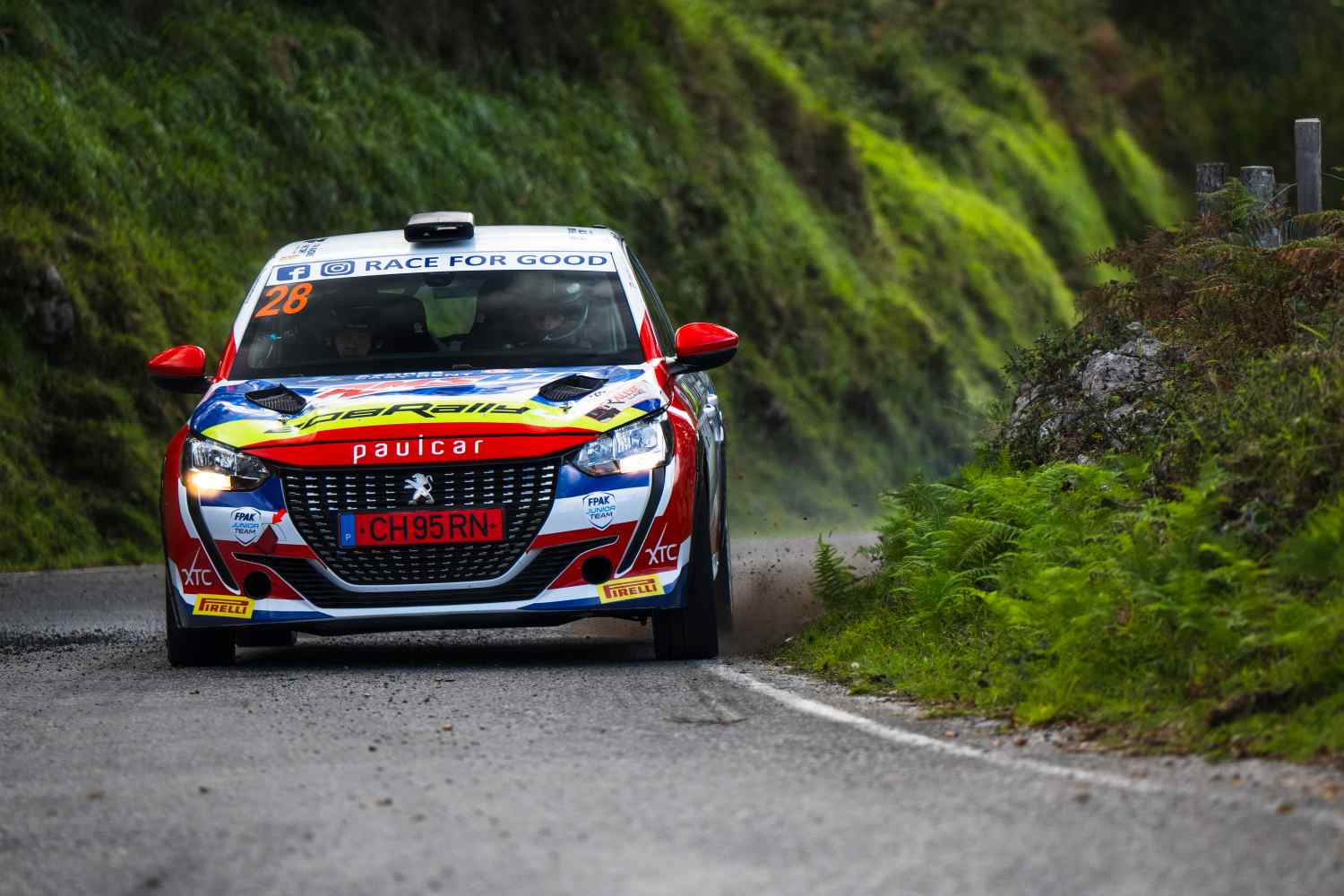 Pedro Câmara segundo no Rallye Villa de Llanes da Peugeot Rally Cup Ibérica