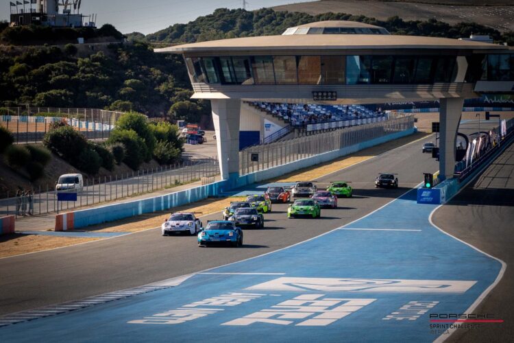 Porsche Sprint Challenge, Jerez: três corridas, três vencedores e uma estreia para recordar