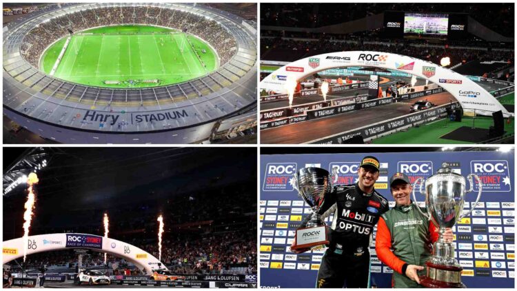 Race Of Champions pela primeira vez na Nova Zelândia