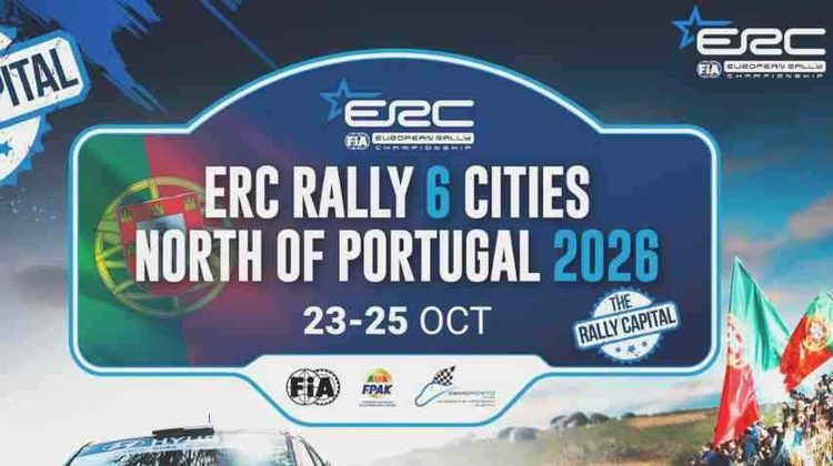 Europeu de Ralis regressa ao Norte com Guimarães e Ribeira de Pena a estrearem-se no Rally 6 Cities