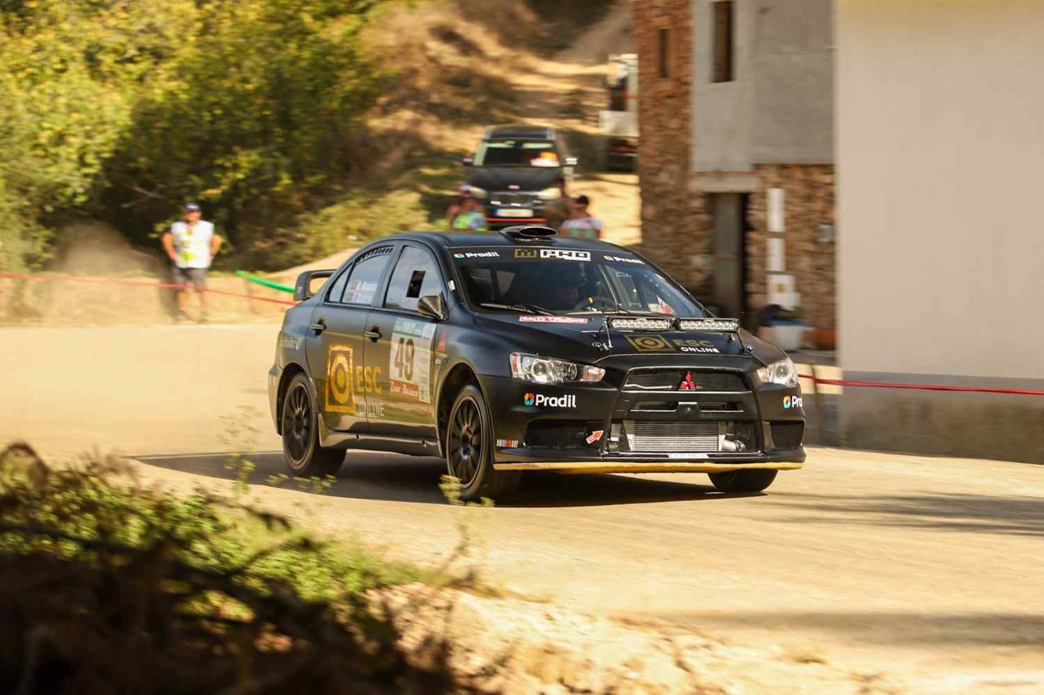 Rui Madeira no Rally de Asturias Histórico