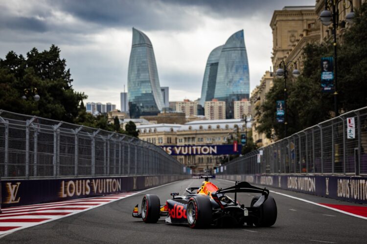 F2 chega a Baku para estrear novo formato
