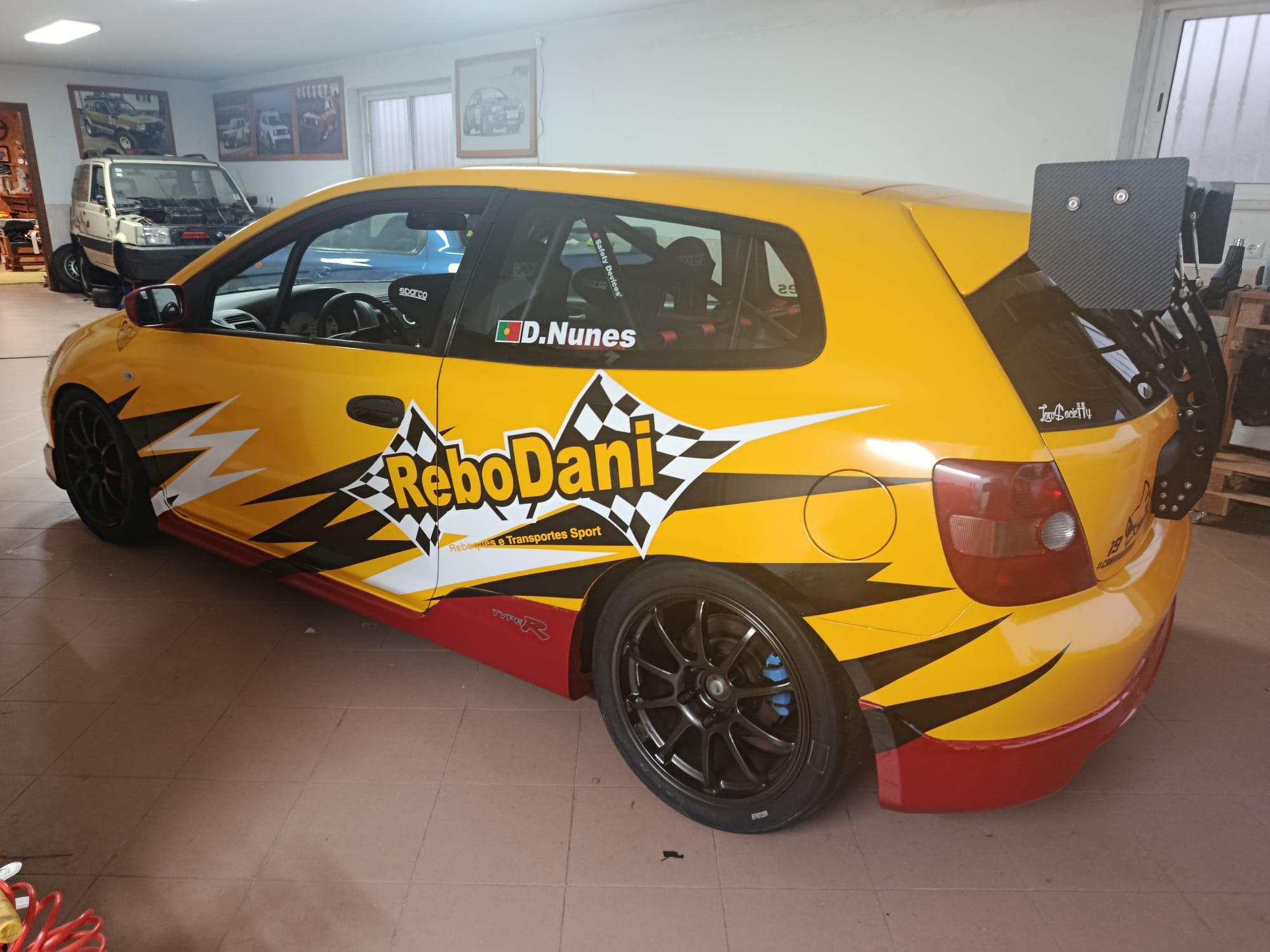 Daniel Nunes vai regressar à bacquet e ao volante: Honda Civic Type R para os track days… e talvez ralis