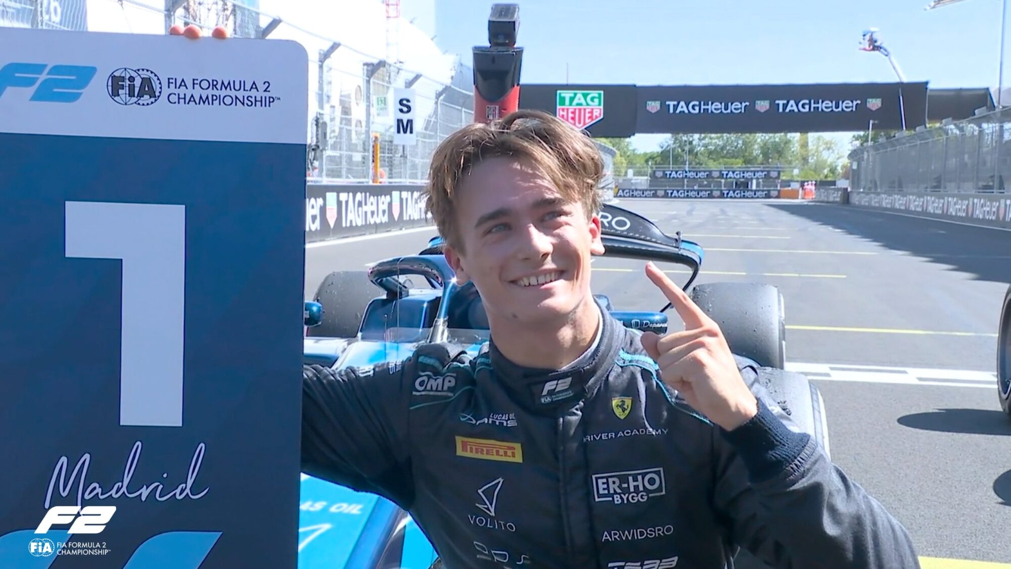 F2, Madrid: Dino Beganovic faz o pleno
