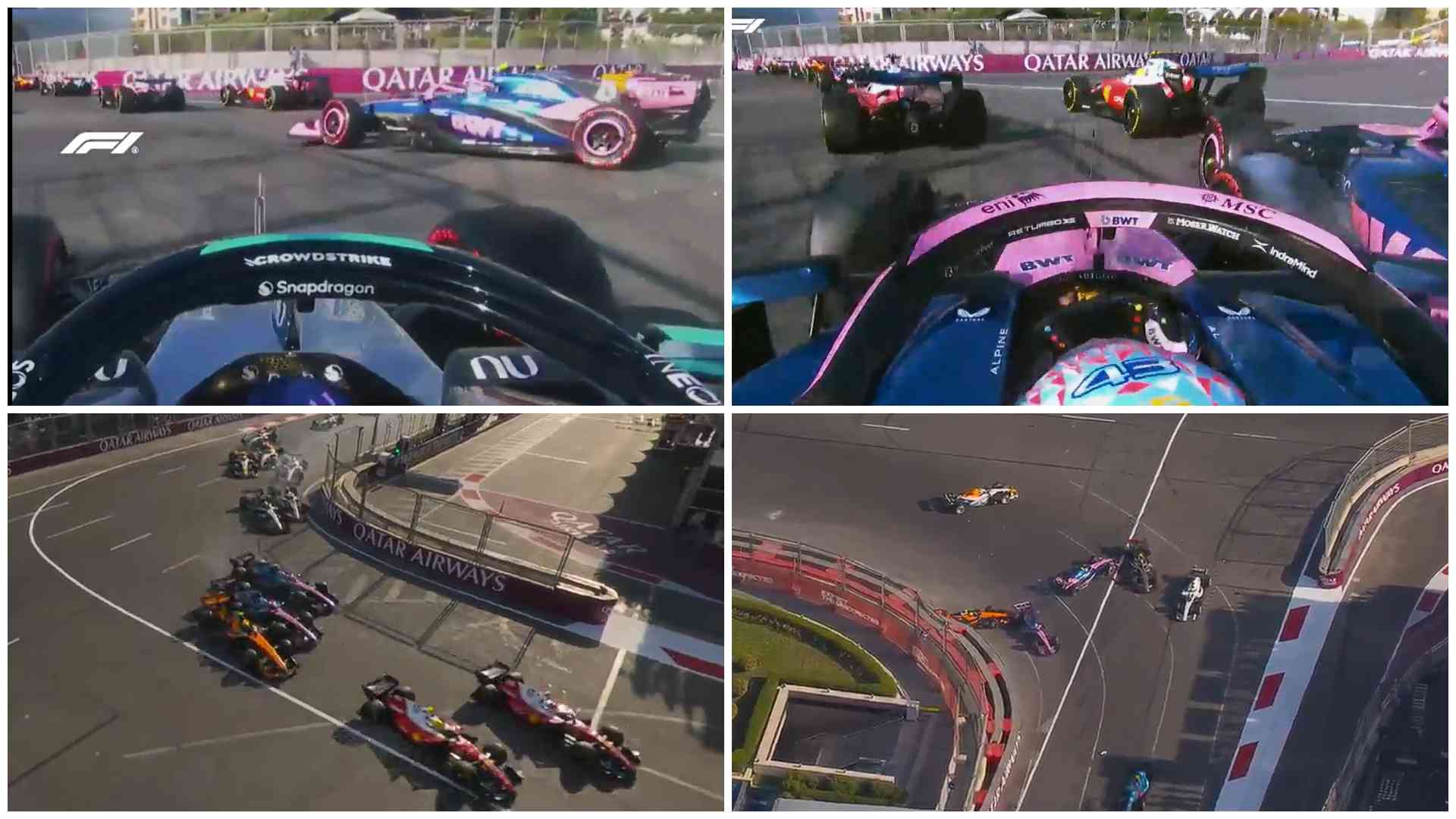 Franco Colapinto e o acidente no GP do Azerbaijão F1: “Peço muita desculpa a todos”