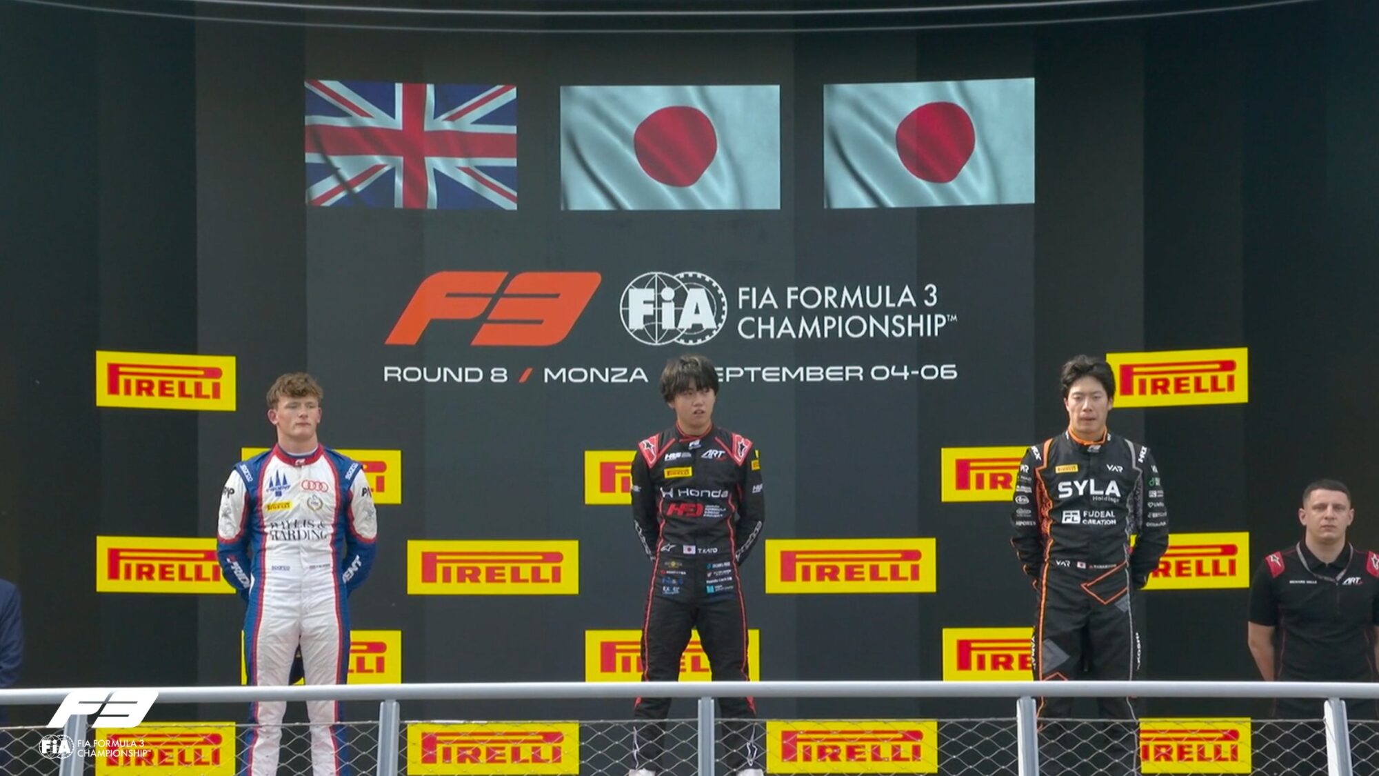 F3, Monza: Taito Kato vence corrida marcada por incidentes