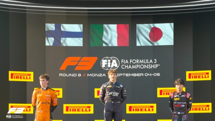 F3, Monza: Nicola Lacorte faz a festa em casa