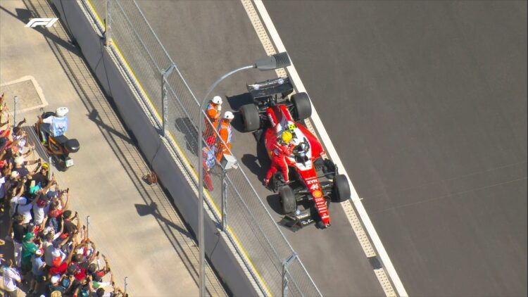 GP Espanha F1: TL3 interrompido por acidente de Lewis Hamilton
