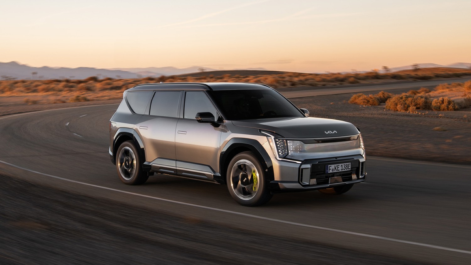 KIA EV9 GT atração no Caramulo