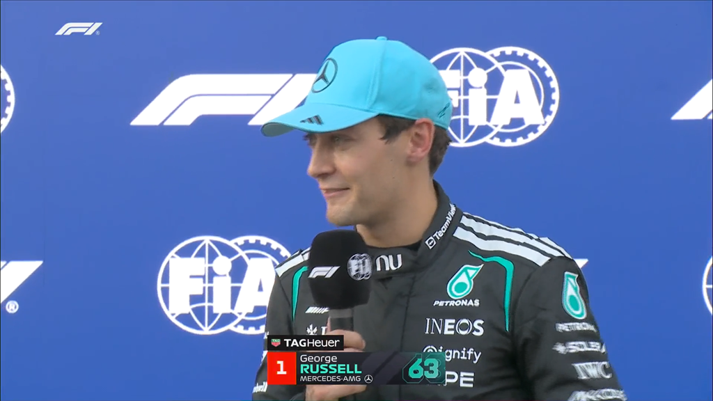 GP Azerbaijão F1, George Russell: “Provavelmente a maior vantagem da minha carreira”