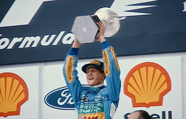 Veja o trailer do documentário Schumacher ’94: The Birth of a Legend